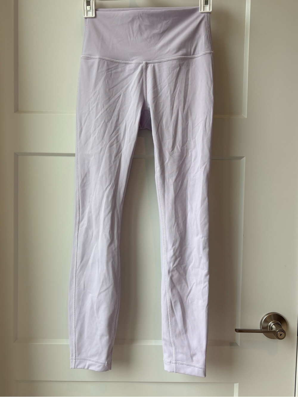 Lululemon Lavender Wunder Under Double Lined Leggings